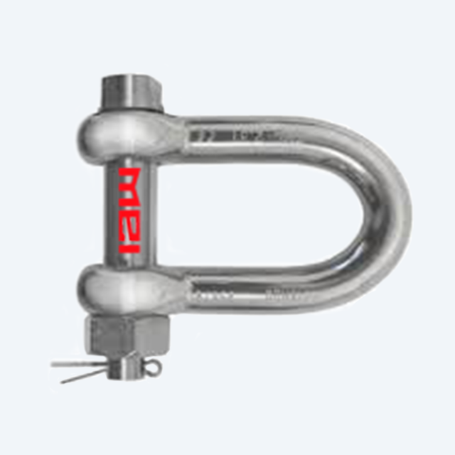 D Shackle For Chain Assembly