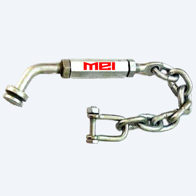 Buckle Unit Assembly / Bend Bolt Assembly with 7 kadi, 9 kadi Chain and D Shackle